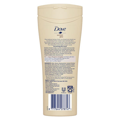 Dove Summer Glow Medium - Dark Skin 400ml