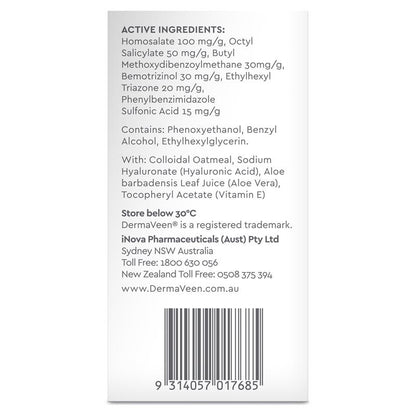 DermaVeen 面部超轻日霜 SPF 50+ 50ml 