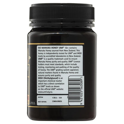 Mật ong Manuka GO Healthy UMF 12+ (MGO 350+) 500gm 