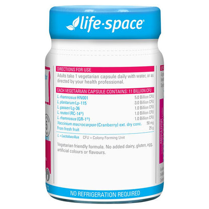 Life-Space Urogen 女性益生菌 60 粒胶囊