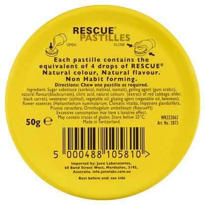 Rescue Remedy Pastilles Blackcurrant 50g