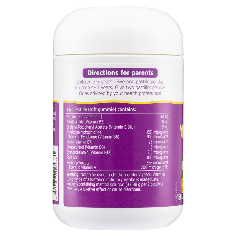 Nature's Way Kids Smart Vita Gummies Sugar Free Multivitamin Trios 150 Viên 