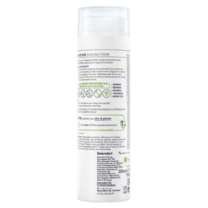 NIVEA MEN Sensitive Shaving Foam Instant Protection 200ml