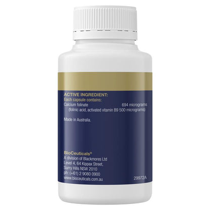 BioCeuticals 亚叶酸 120 粒胶囊