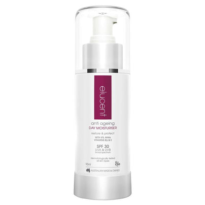 Elucent Anti Ageing Day Moisturiser SPF 30 95ml