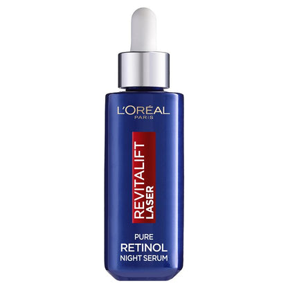 欧莱雅视黄醇晚间精华 Revitalift 激光日霜和面膜礼品套装
