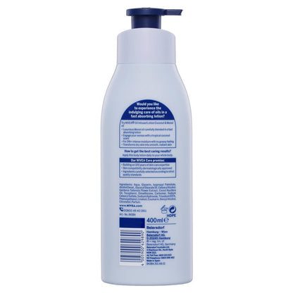 NIVEA Oil In Lotion Coconut & Monoi Oil Body Lotion 400ml