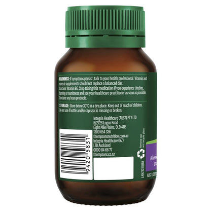Thompsons B Complex Plus Herbs 60 Viên 
