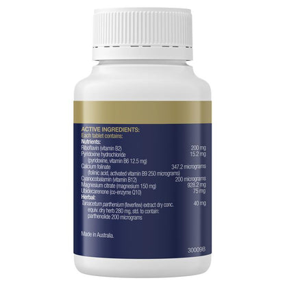 BioCeuticals 偏头痛护理 60 片