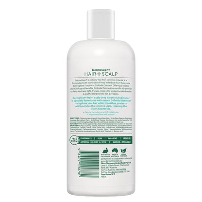 DermaVeen 头发 + 头皮深层清洁护发素 500ml 