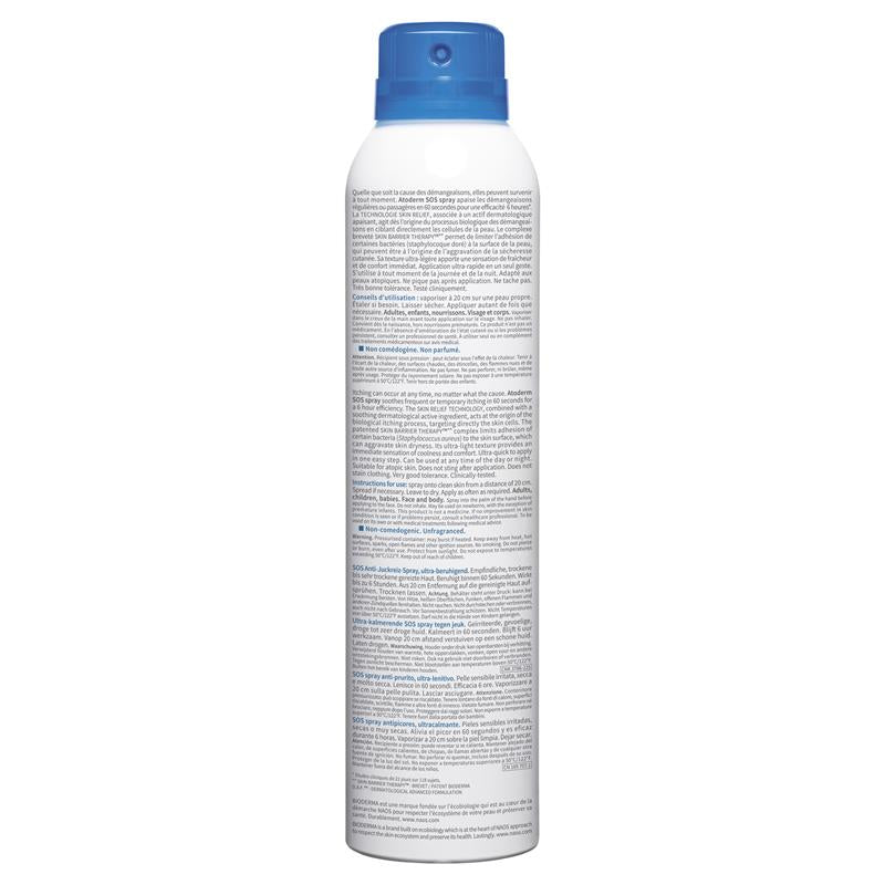 Xịt chống trầy xước Bioderma Atoderm Ultra-soothing SOS 200ml 