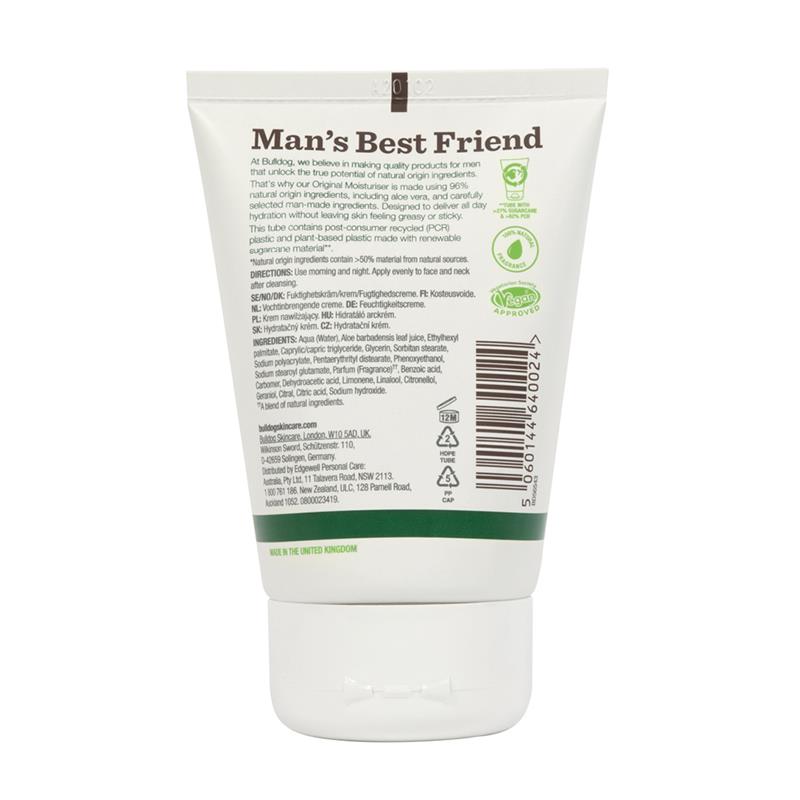 Bulldog Skincare for Men Original Moisturiser 100ml