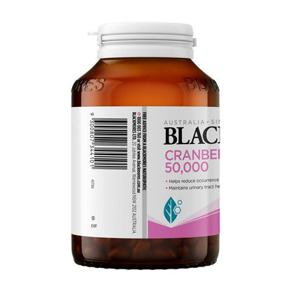 Blackmores 蔓越莓强效 50000 毫克 女性健康维生素 90 粒胶囊