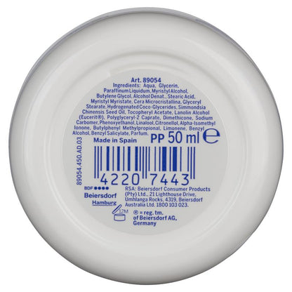 NIVEA Soft Moisturiser Cream Face Body Hands 50ml