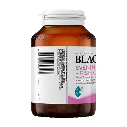 Dầu hoa anh thảo Blackmores Evening Primrose Oil + Fish Oil Omega-3 Skin Health 100 viên 