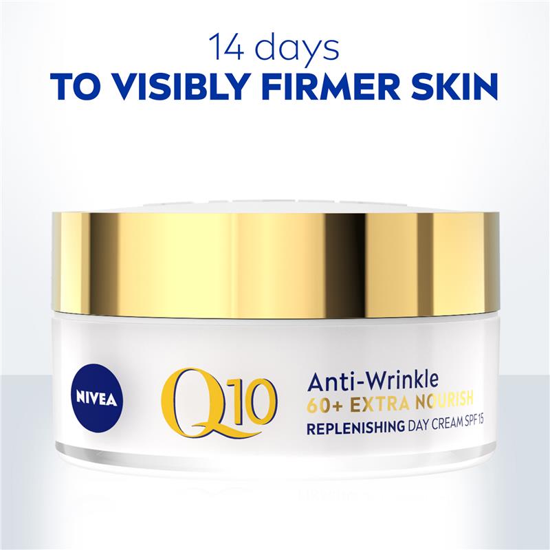 NIVEA Q10 Anti-Wrinkle Mature Day Cream SPF15 50ml