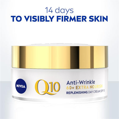 NIVEA Q10 Anti-Wrinkle Mature Day Cream SPF15 50ml