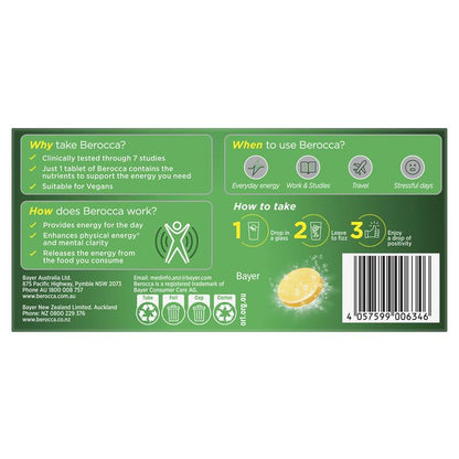 Viên sủi Berocca Energy Orange 30 viên 