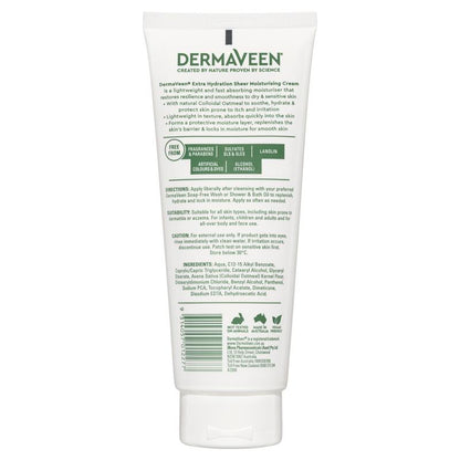 DermaVeen 额外保湿透明保湿霜 200g 
