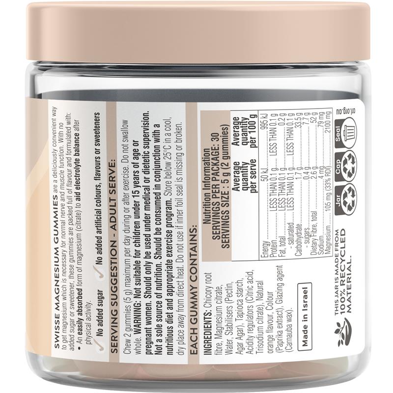 Swisse Ultiboost Magnesium Gummies Gói 60 