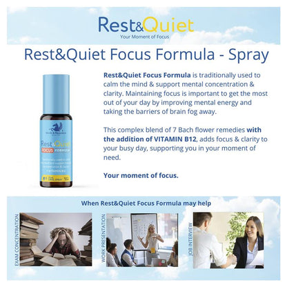Martin & Pleasance Rest & Quiet Focus Formula Spray 25ml