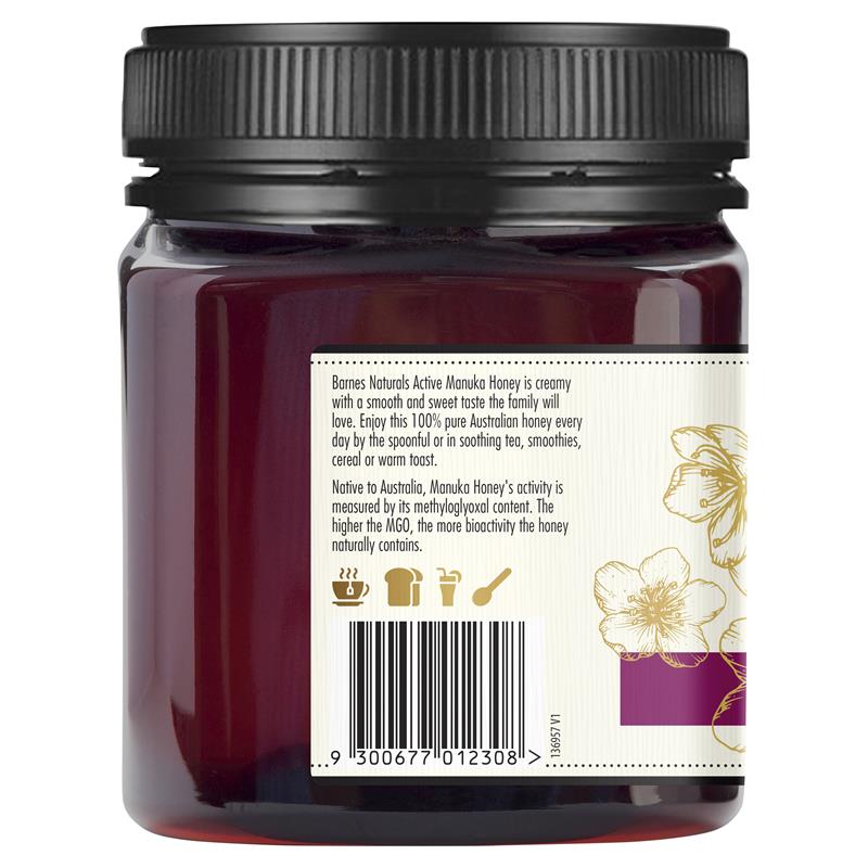 Barnes Naturals 澳大利亚麦卢卡蜂蜜 1kg MGO 400+ 
