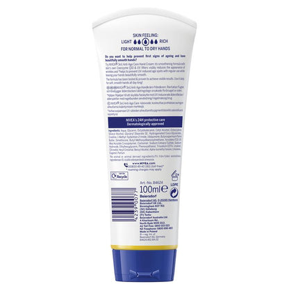 NIVEA Q10 3-in-1 Anti-age Hand Cream with UV Filters 100ml