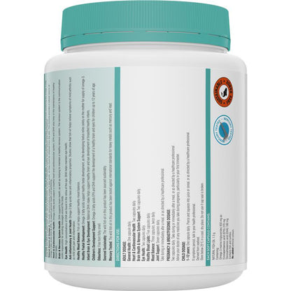 Swisse Ultiboost 无味高强度野生鱼油 1500 毫克 400 粒胶囊