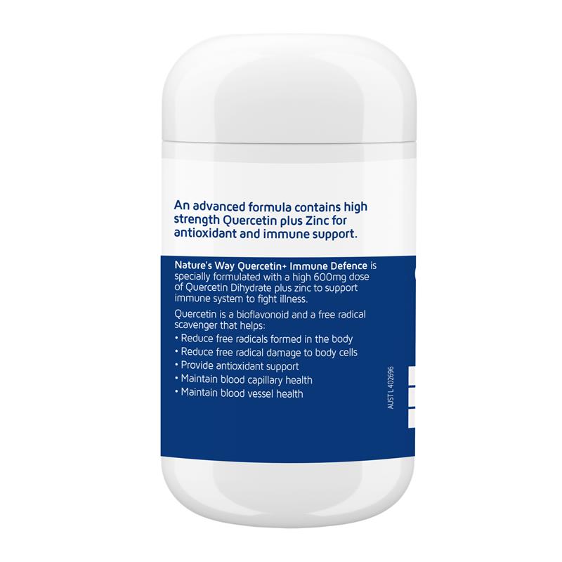 Nature's Way Quercetin + Immune Defence 30 Viên 