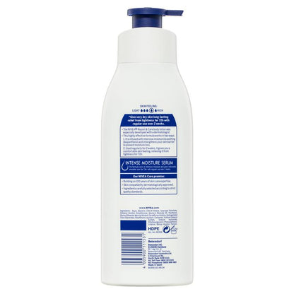 NIVEA Repair & Care Body Lotion Moisturiser 72H 400ml
