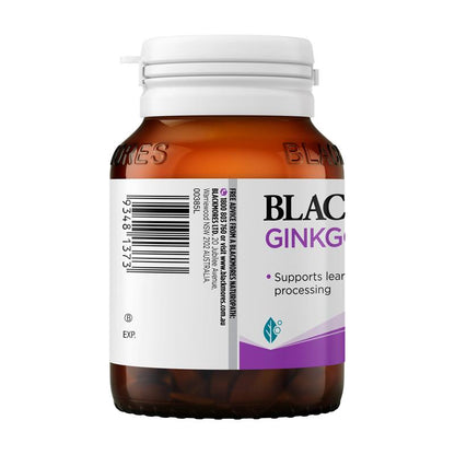 Viên uống hỗ trợ trí nhớ Blackmores Ginkgo+Brahmi 40 viên 