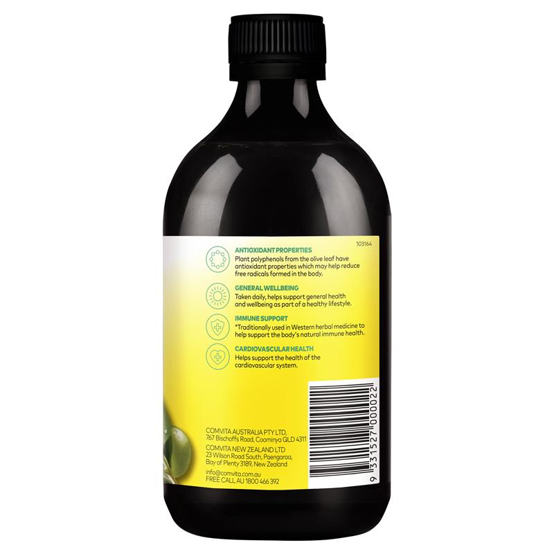 Chiết xuất lá ô liu Comvita bạc hà 500mL 