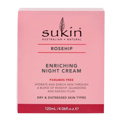 Sukin 玫瑰果滋养晚霜 120ml 