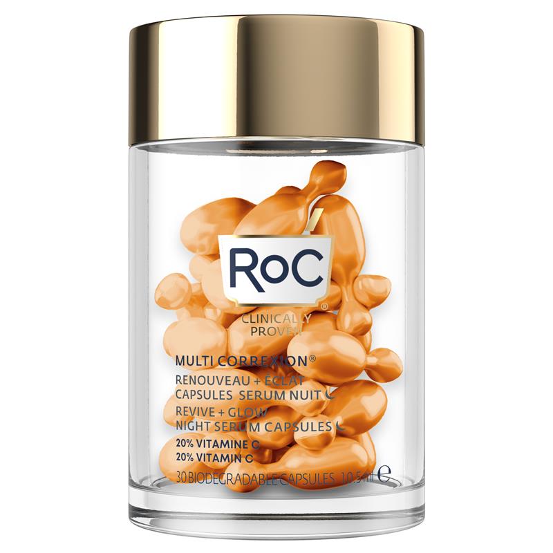 RoC Multi Correxion 焕活亮泽晚间精华胶囊 30 粒