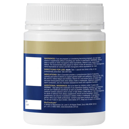 Bioceuticals 男士精华胶囊 240 粒