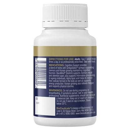 BioCeuticals 认知支持 60 片