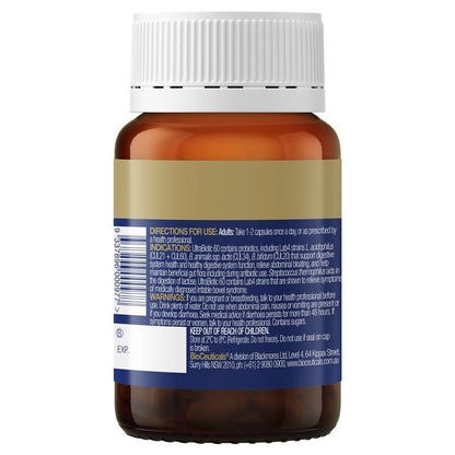 BioCeuticals UltraBiotic 60 30粒胶囊