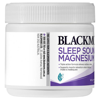 Blackmores Sleep Sound Magnesium Sleep Support Powder 187.5g
