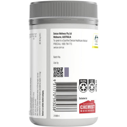 Swisse Ultiboost Hair Skin Nails+ 180 Viên Kích Thước Độc Quyền 