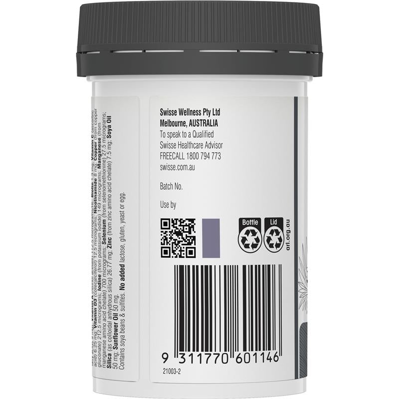 Swisse Hair Nutrition For Men 60 Capsules