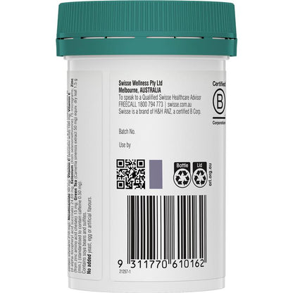 Swisse Beauty Acne Support 60 Tablets