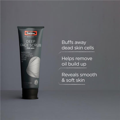 Swisse Deep Face Scrub For Men 120ml
