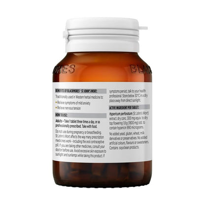 Blackmores St Johns Wort Mood Support 90 Tablets