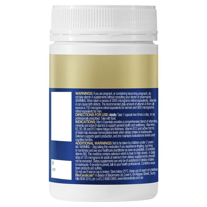 Bioceuticals 男士精华 120 粒胶囊