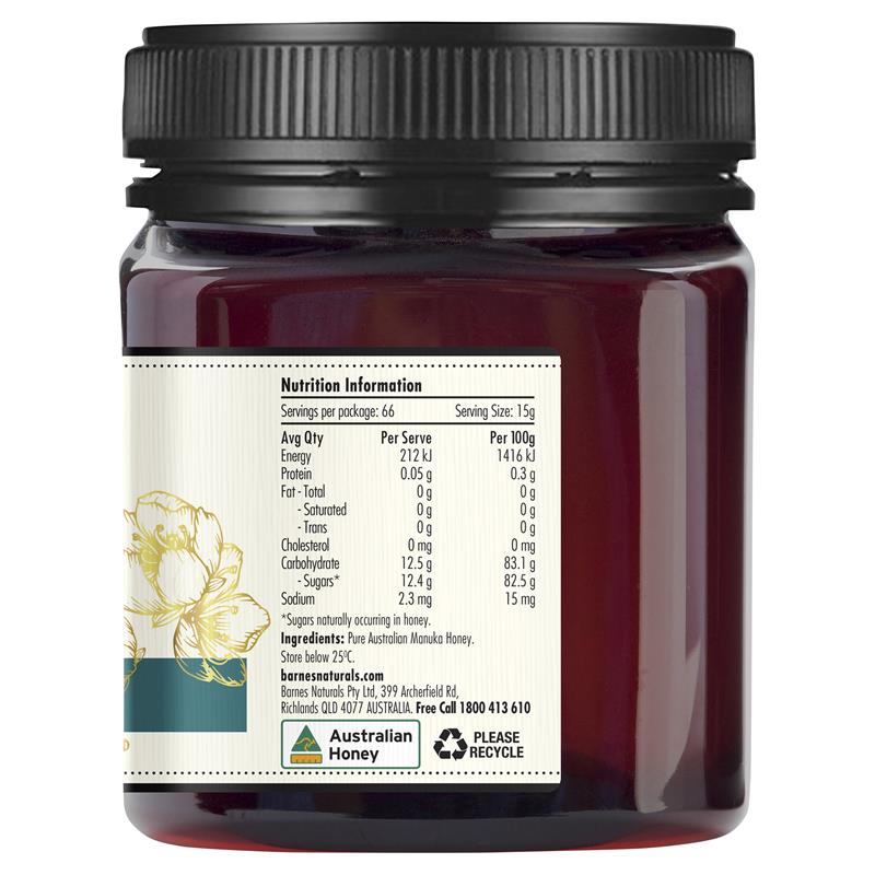 Barnes Naturals 澳大利亚麦卢卡蜂蜜 1kg MGO 300+ 