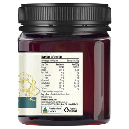 Barnes Naturals 澳大利亚麦卢卡蜂蜜 1kg MGO 300+ 