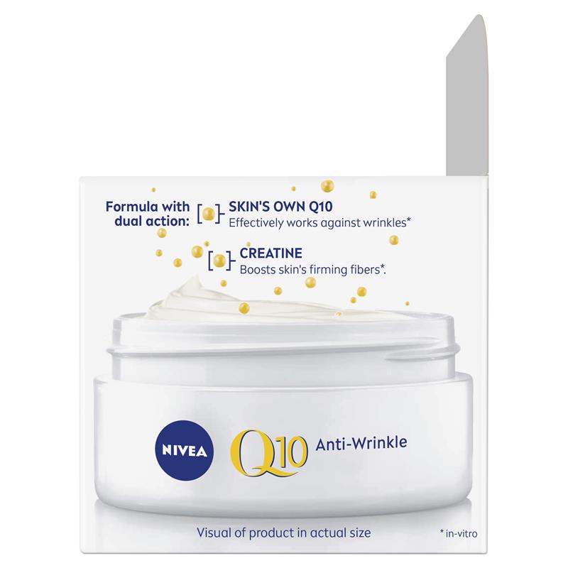 NIVEA Q10 Anti-Wrinkle Firming Day Cream SPF30 50ml