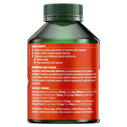 Nature's Own Triple Strength Garlic + C Horseradish 200 Tablets Exclusive Size