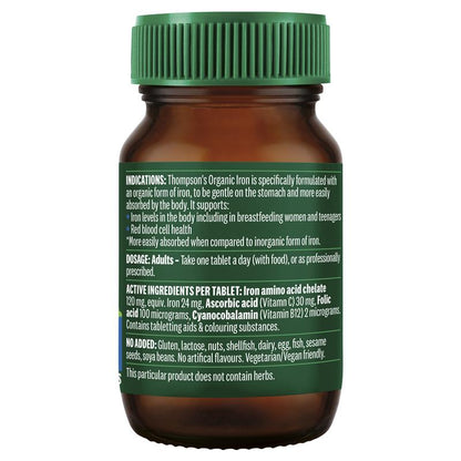Sắt hữu cơ Thompson 24mg 30 viên 