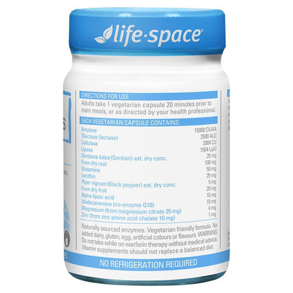 Life-Space Digestive Enzymes 60 Capsules